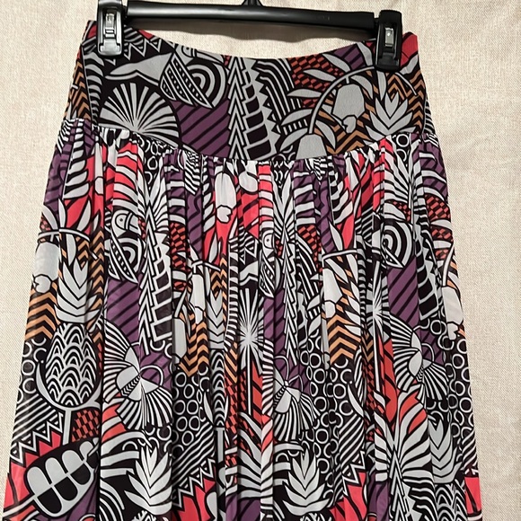 Anthropologie Farm Rio Tropical Lined Maxi Skirt Size XS Petite - Picture 3 of 8